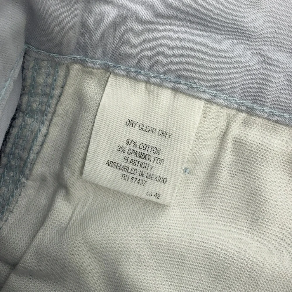 Todd Oldham Jeans Pants Men 31x34 Light Blue Cotton Spandex Stretch Straight Leg